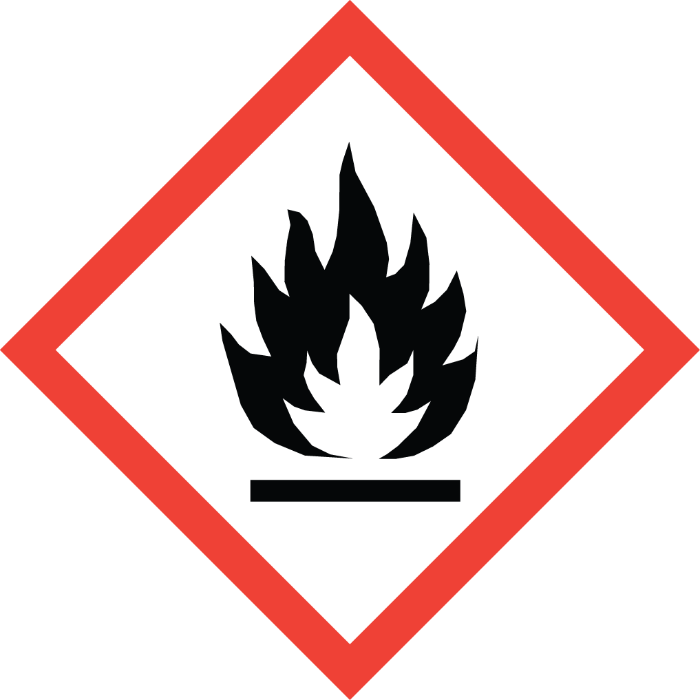 GHS02: flammable pictogram