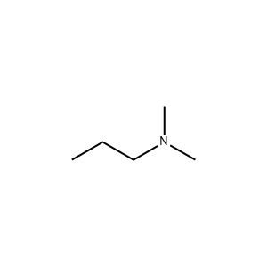 Molecular Structure of N,N-Dimethylpropylamine Molecular Structure of N,N-Dimethylpropylamine