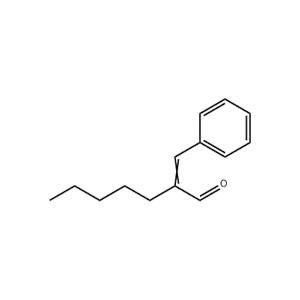 Molecular Structure of Amyl Cinnamal