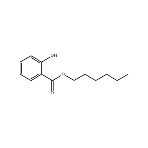 Molecular Structure of Hexyl Salicylate