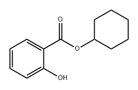 Molecular Structure of Cyclohexyl Salicylate