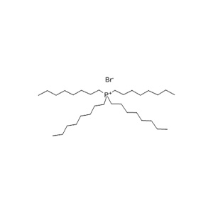 Molecular Structure of Tetraoctylphosphonium Bromide