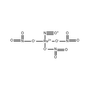 Molecular Structure of Ruthenium Nitrosyl Nitrate Solution