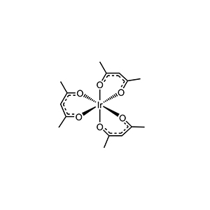 Molecular Structure of Iridium(III) Acetylacetonate Molecular Structure of Iridium(III) Acetylacetonate
