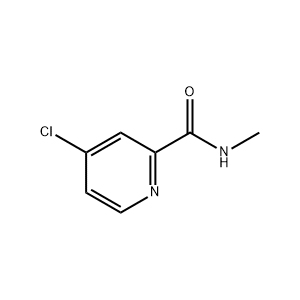 Molecular Structure of 4-Chloro-N-methylpicolinamide Molecular Structure of 4-Chloro-N-methylpicolinamide