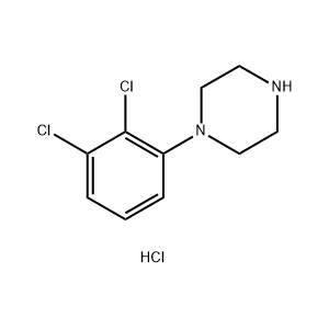 Molecular Structure of 1-(2,3-dichlorophenyl)piperazine dihydrochloride