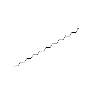 Molecular Structure of 3-(Hexadecyloxy)propan-1-ol