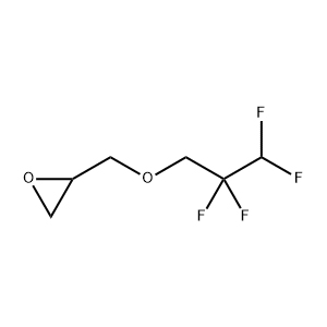 Molecular Structure of 2,2,3,3-Tetrafluoropropyl glycidyl ether