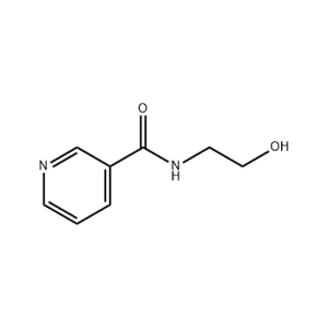 Molecular Structure of N-(2-Hydroxyethyl)pyridine-3-carboxamide Molecular Structure of N-(2-Hydroxyethyl)pyridine-3-carboxamide