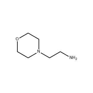 Molecular Structure of 4-(2-Aminoethyl)morpholine Molecular Structure of 4-(2-Aminoethyl)morpholine