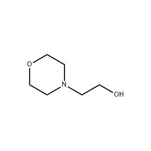 Molecular Structure of 4-(2-Hydroxyethyl)morpholine