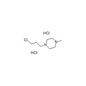 Molecular Structure of 1-(3-Chloropropyl)-4-methylpiperazine dihydrochloride