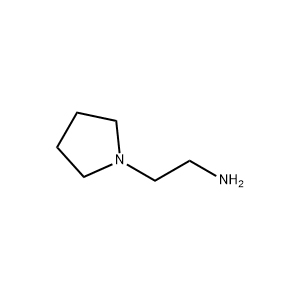 Molecular Structure of 1-(2-Aminoethyl)pyrrolidine