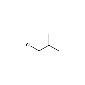 Molecular Structure of 1-Chloro-2-methylpropane