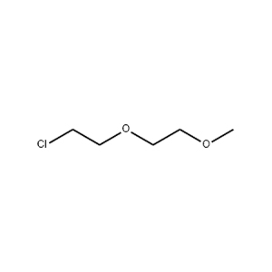 Molecular Structure of Diethylene glycol methyl ether chloride Molecular Structure of Diethylene glycol methyl ether chloride