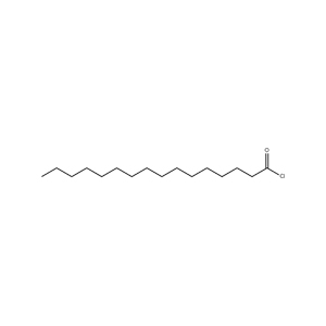 Molecular Structure of Palmitoyl chloride