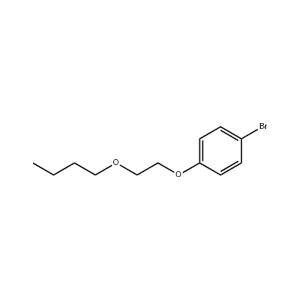 Molecular Structure of 1-Bromo-4-(2-butoxyethoxy)benzene