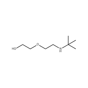 Molecular Structure of 2-[2-(tert-butylamino)ethoxy]ethanol