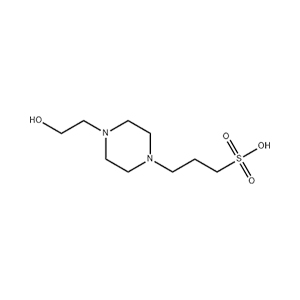 Molecular Structure of HEPPS Molecular Structure of HEPPS