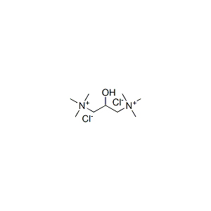 Molecular Structure of (2-hydroxytrimethylene)bis(trimethylammonium) dichloride