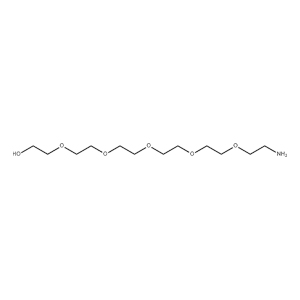 Molecular Structure of Amino-PEG6-alcohol Molecular Structure of Amino-PEG6-alcohol