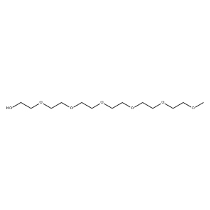 Molecular Structure of Hexaethylene glycol monomethyl ether Molecular Structure of Hexaethylene glycol monomethyl ether