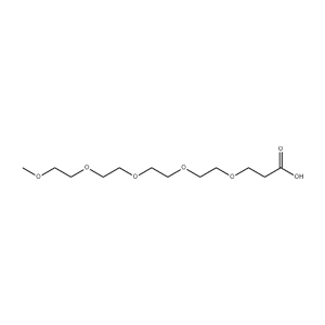 Molecular Structure of m-PEG5-acid