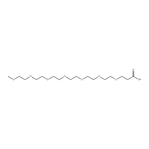 Molecular Structure of m-PEG7-acid
