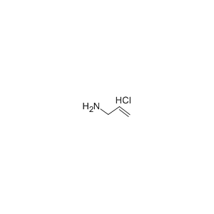 Molecular Structure of Allylamine Hydrochloride Molecular Structure of Allylamine Hydrochloride