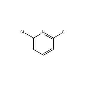 Molecular Structure of 2,6-Dichloropyridine Molecular Structure of 2,6-Dichloropyridine
