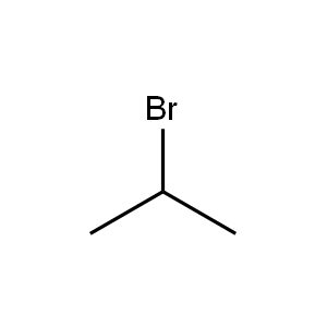 Molecular Structure of 2-Bromopropane Molecular Structure of 2-Bromopropane