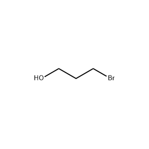 Molecular Structure of 3-Bromo-1-propanol Molecular Structure of 3-Bromo-1-propanol