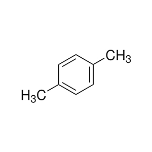 Molecular structure of p-Xylene Molecular structure of p-Xylene