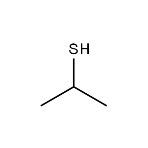 Molecular Structure of 2-Propanethiol