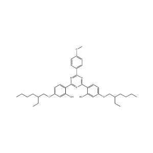 Molecular Structure of Bemotrizinol Molecular Structure of Bemotrizinol