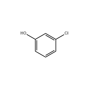 Molecular Structure of 3-Chlorophenol Molecular Structure of 3-Chlorophenol