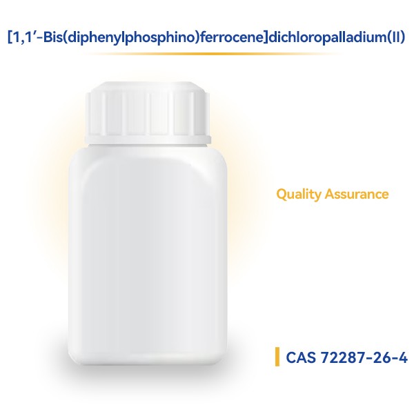 [1,1'-Bis(diphenylphosphino)ferrocene]dichloropalladium(II) CAS 72287-26-4